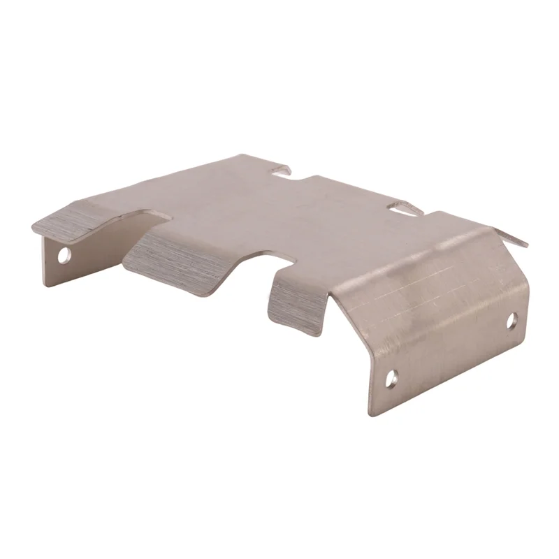 

FBIL-Stainless Steel Chassis Armor Axle Protector Skid Plate For MST CFX CMX RC Track Car Upgrade Replacement