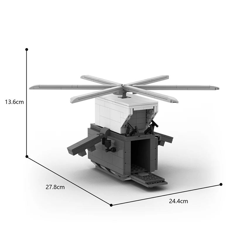 MOC Skibidi Toileted Game Series Building Blocks Assembly Model Cameramen Helicopter Creative Brick Holiday Gift Children Toy