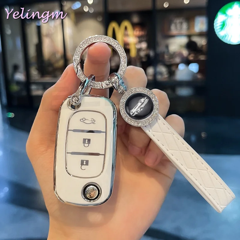 3B TPU Autoschlüsselhülle für Renault Clio Kangoo Modus Megane für Benz Smart Fortwo 453 Forfour 2015 2016 2017
