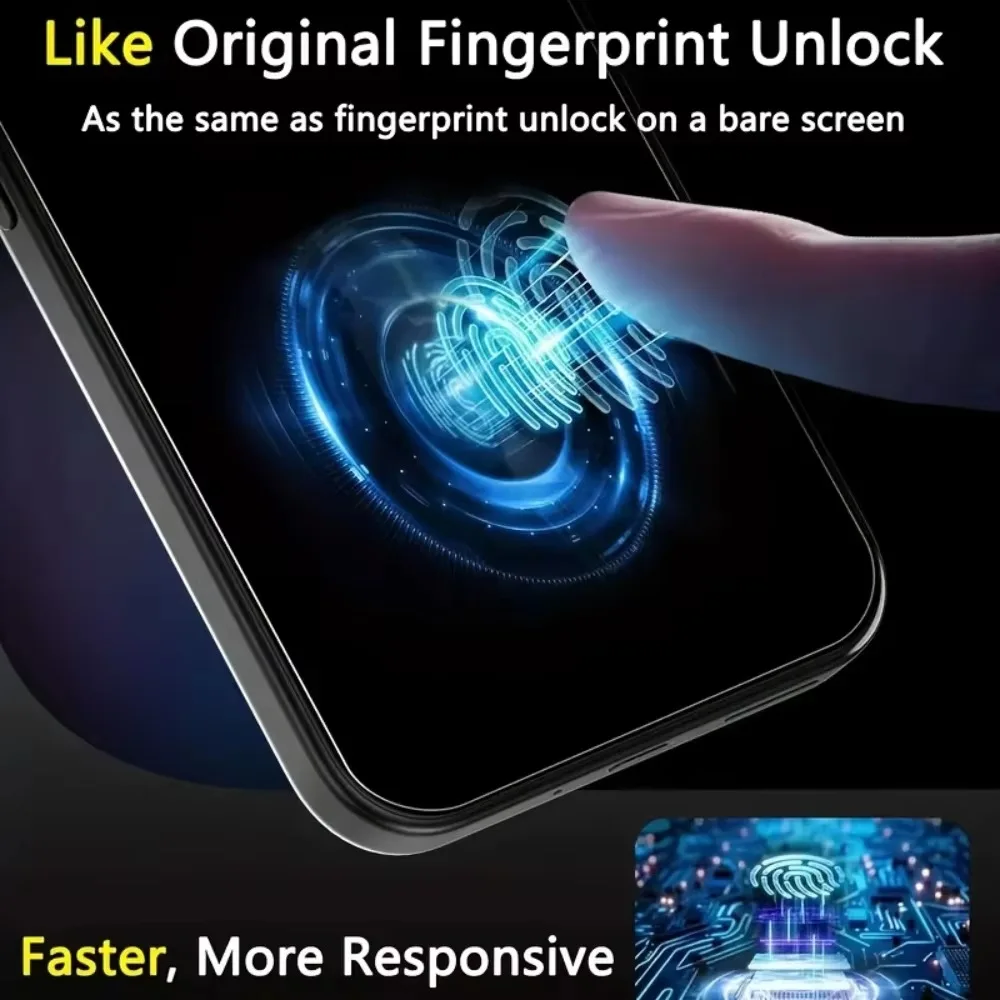 For Google Pixel 10a 9a 8a 7a 6a 7 8 9 10 11 Pro XL Screen Protector Tempered Glass Support Fingerprint Unlock Anti-scratch Film