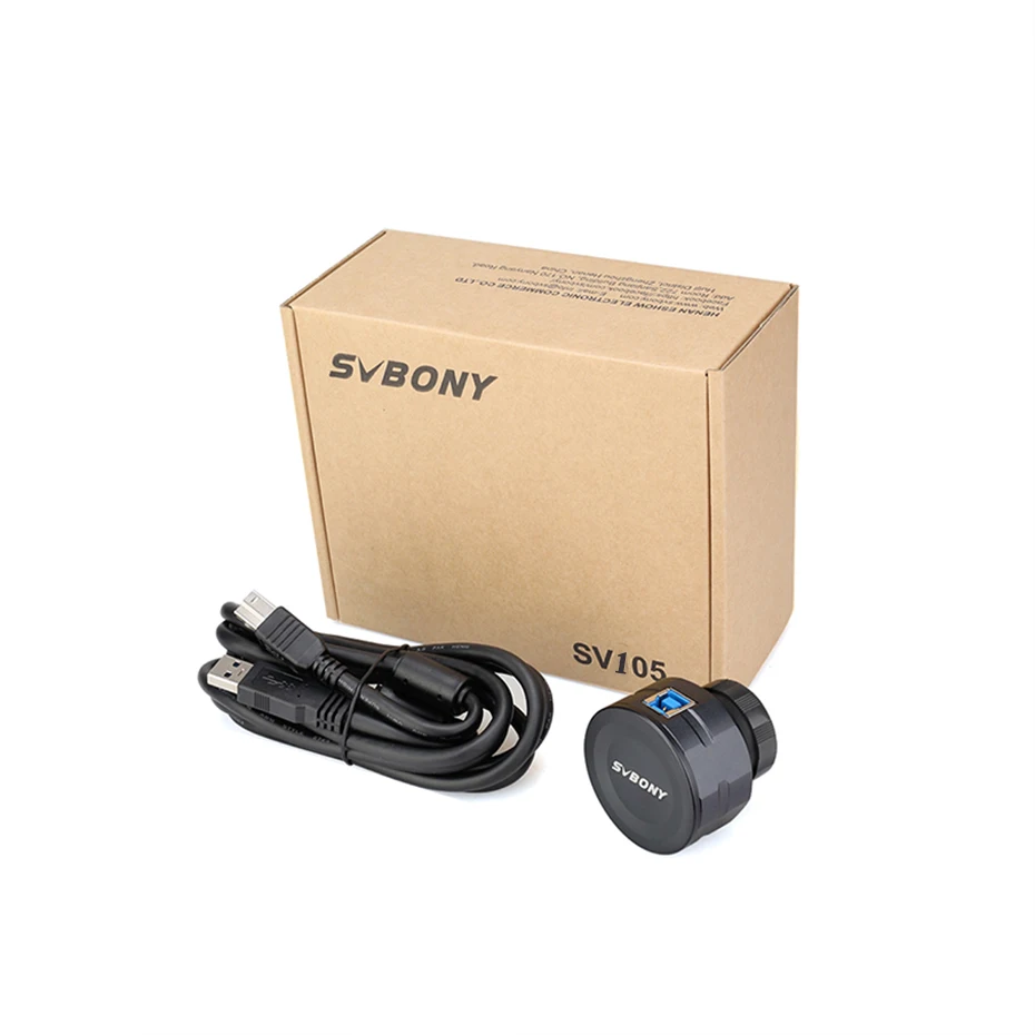 SVBONY SV105 ดาราศาสตร์ดาวเคราะห์กล้อง 1.25 ''กล้องโทรทรรศน์ CMOS กล้องดิจิตอล USB 2.0 สําหรับเริ่มต้นการถ่ายภาพดาวเคราะห์