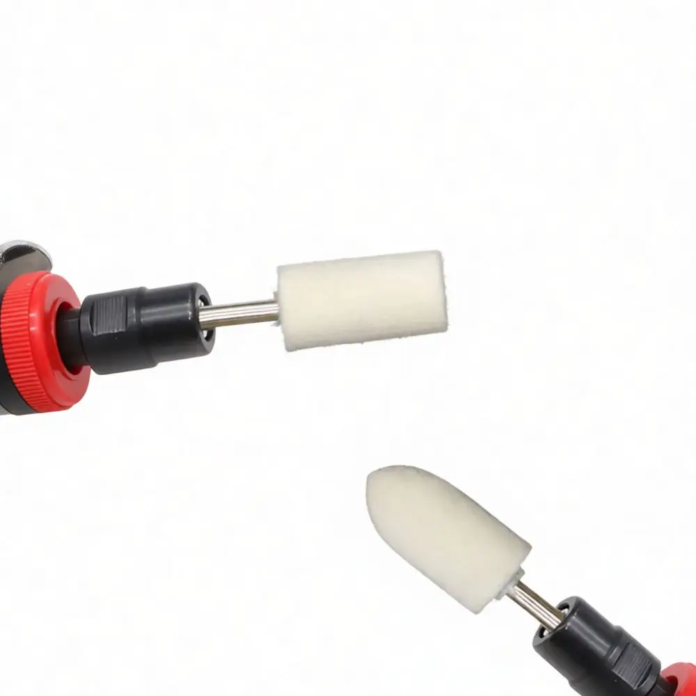 Wool Felt Polishing Head For Huiyan Metal Jewelry Jade Stone Grinding Burr Bit Mirror Surface Finish Rotary Part Tool