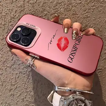 Pouzdro na telefon TV G-Gossip Girls pro iPhone 16 15 14 13 12 11 Plus Pro Max vícebarevné Aurora laserové nárazuvzdorné pouzdro 8 nejlepší prodej Případ Drbny - №5