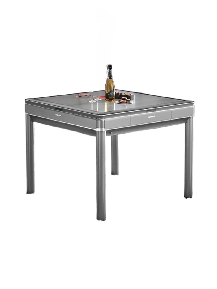 

Household automatic mahjong machine dining table dual-purpose multi-function bass four-port machine intelligent