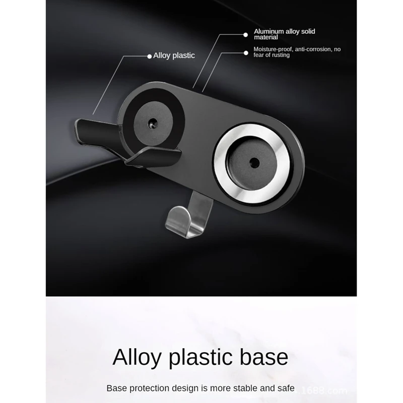 Abu-untuk Dyson HD08 HD15 Laifen LF03 SE rak penyimpanan pengering rambut gratis rak penyimpanan dinding pegangan nozel