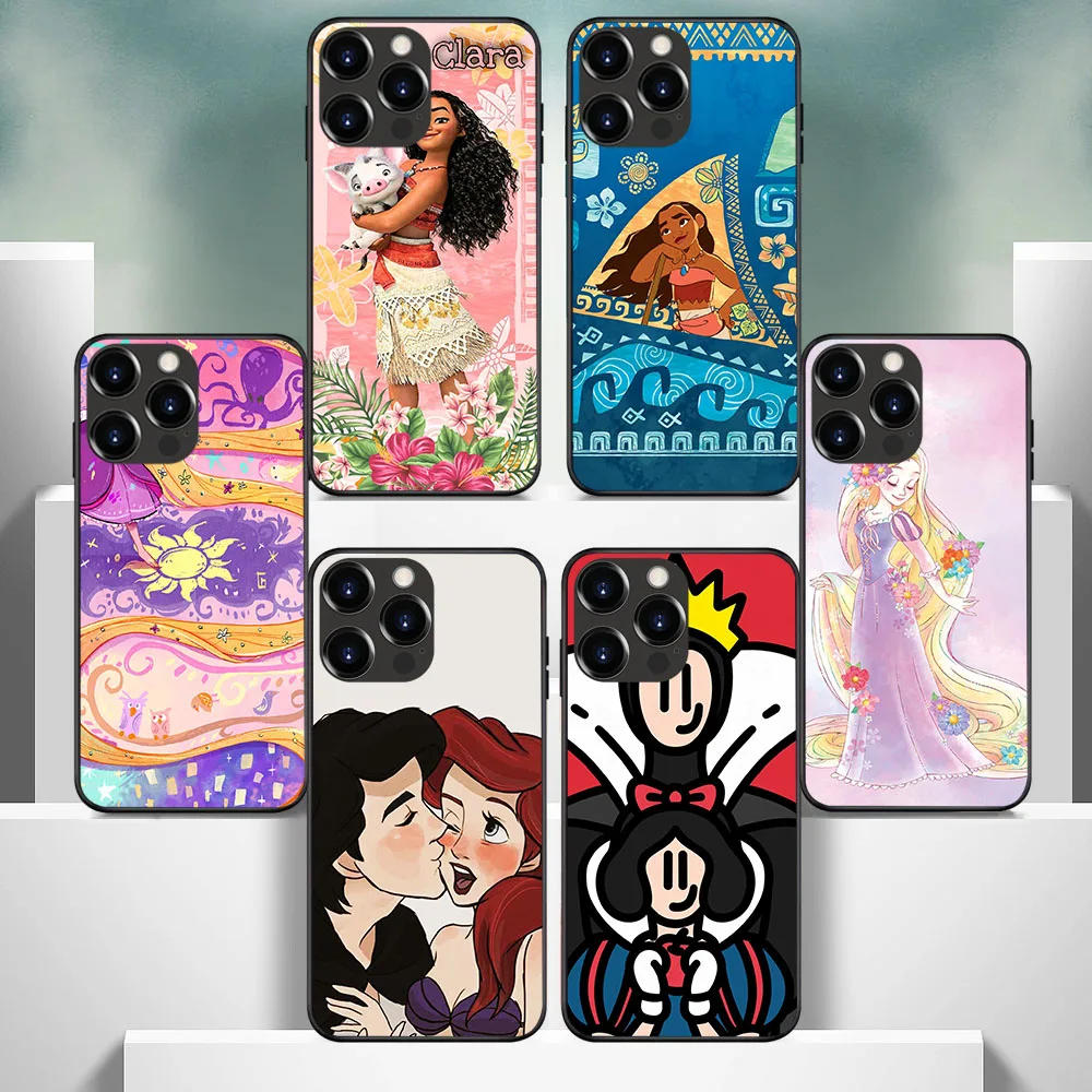 Ini-56 putri Ariel Rapunzel casing lunak untuk Xiaomi Redmi Note 9T 9 9S 10 10s S2 11 9C Power Pro Max Poco X3 NFC