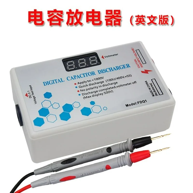 Capacitor Discharge Pen Intelligent Discharge Tool AC DC Switch Power Supply Circuit Board Repair Test Tool,In stock,SSN