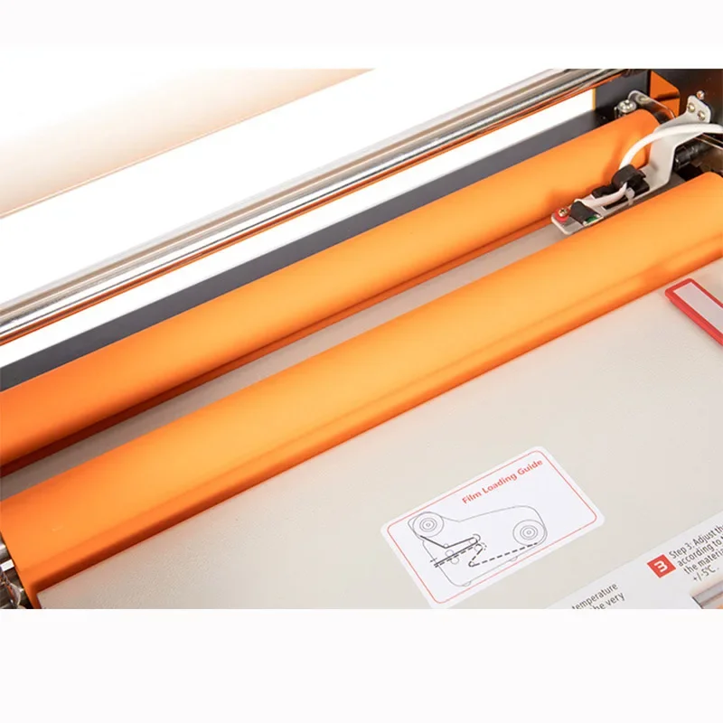 Cold & Hot Laminating Machine FM3510 A3 Photo Film Laminating Machine Cold Plastic Electric Sealing Machine Laminator