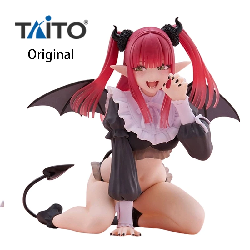 TAITO Desktop Cute My Dress-Up Darling Kitagawa Marin Liz ver. Original Genuine Anime Figure Model Toys Kawaii Child Gift 13Cm