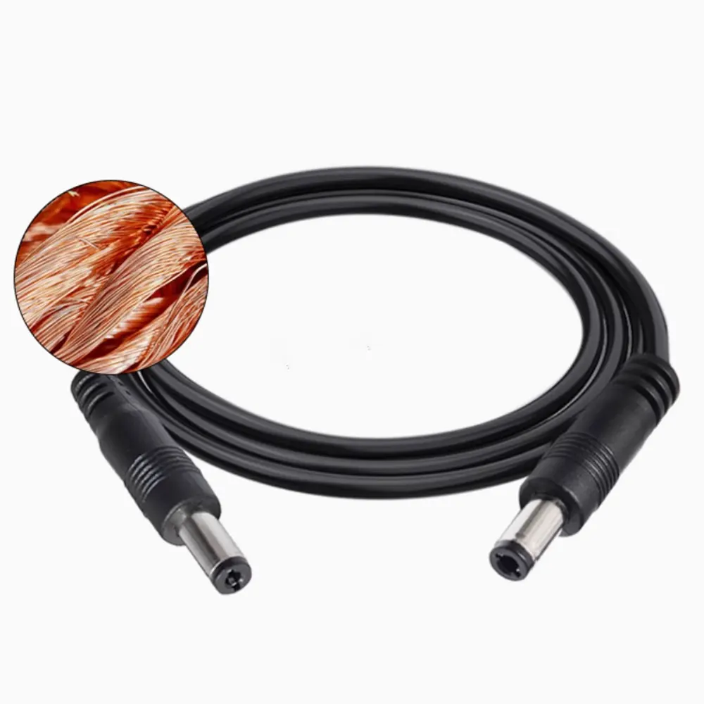 1Pcs 12V Video Surveillancer Extension Cable Jack Socket To 5.5x2.1mm 5.5x2.5mm Male Female Plug For CCTV Camera  Extension Cord