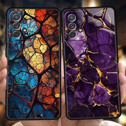 Painting Marble Phone Case for Samsung Galaxy A15 A14 A25 A54 A34 A51 A71 A72 A73 A32 A52 A52S A11 A21S A31 A41 5G Soft Shell