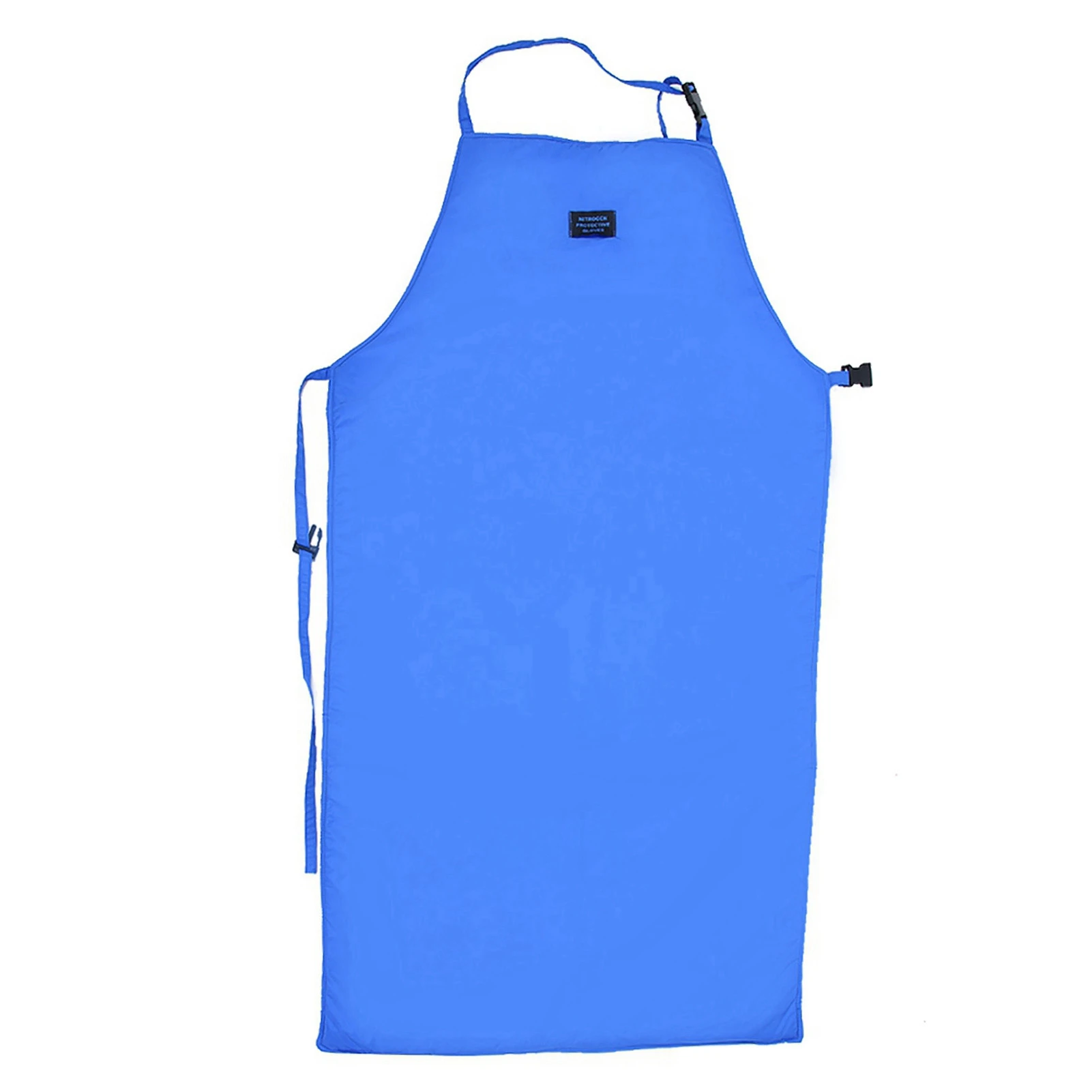 High Safety Cold Resistant CryO Apron Cryogenic Ultra Low Temperature Anti Frostbite Apron Nitrogen Protective Blue Lightweight