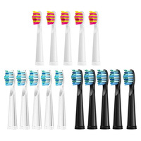 30 Pcs Replaceable Brush Heads Dupont Bristle Brush Refill for Seago/Fairywill Electric Toothbrush FW/SG 507/508/515/551/917/959