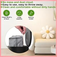 L65A-11PCS For Eufy X10 Pro Omni Robot Vacuums Cleaner Replacement Parts Main Side Brush Hepa Filter Mop Cloth Dust Bag