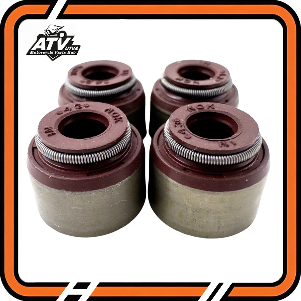 

4 шт. оригинальное уплотнение штока клапана для Kazuma Xinyang 500 Jaguar KAZUMA Stels 500 Panda 500cc сальник клапана LU017548 192MR-1003019