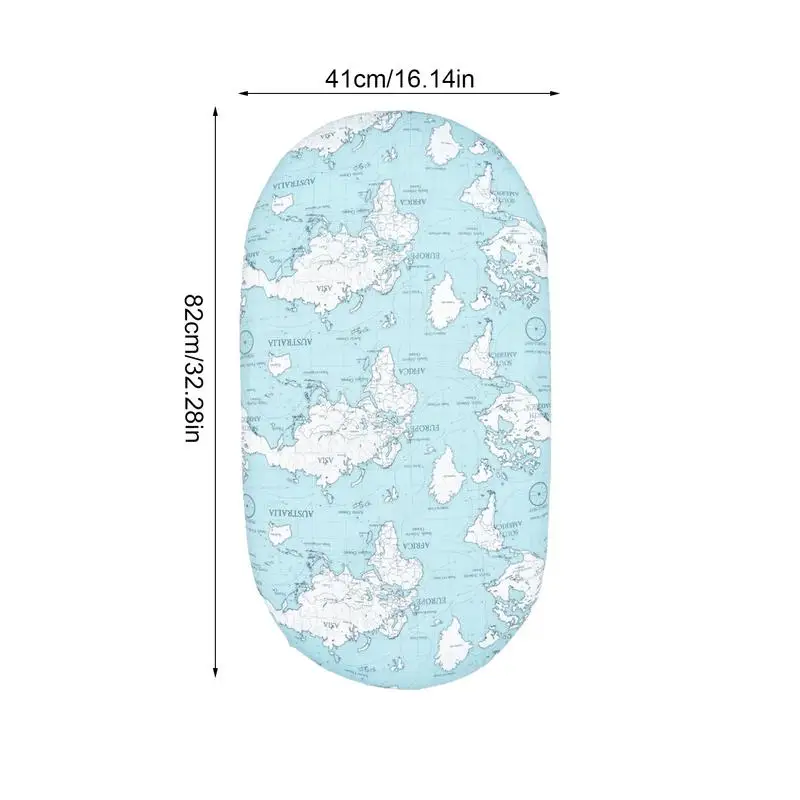Prześcieradła do łóżeczka Dopasowane prześcieradło do łóżeczka dla standardowego materaca do łóżeczka Przytulna podkładka dla malucha dla dzieci i małych dzieci