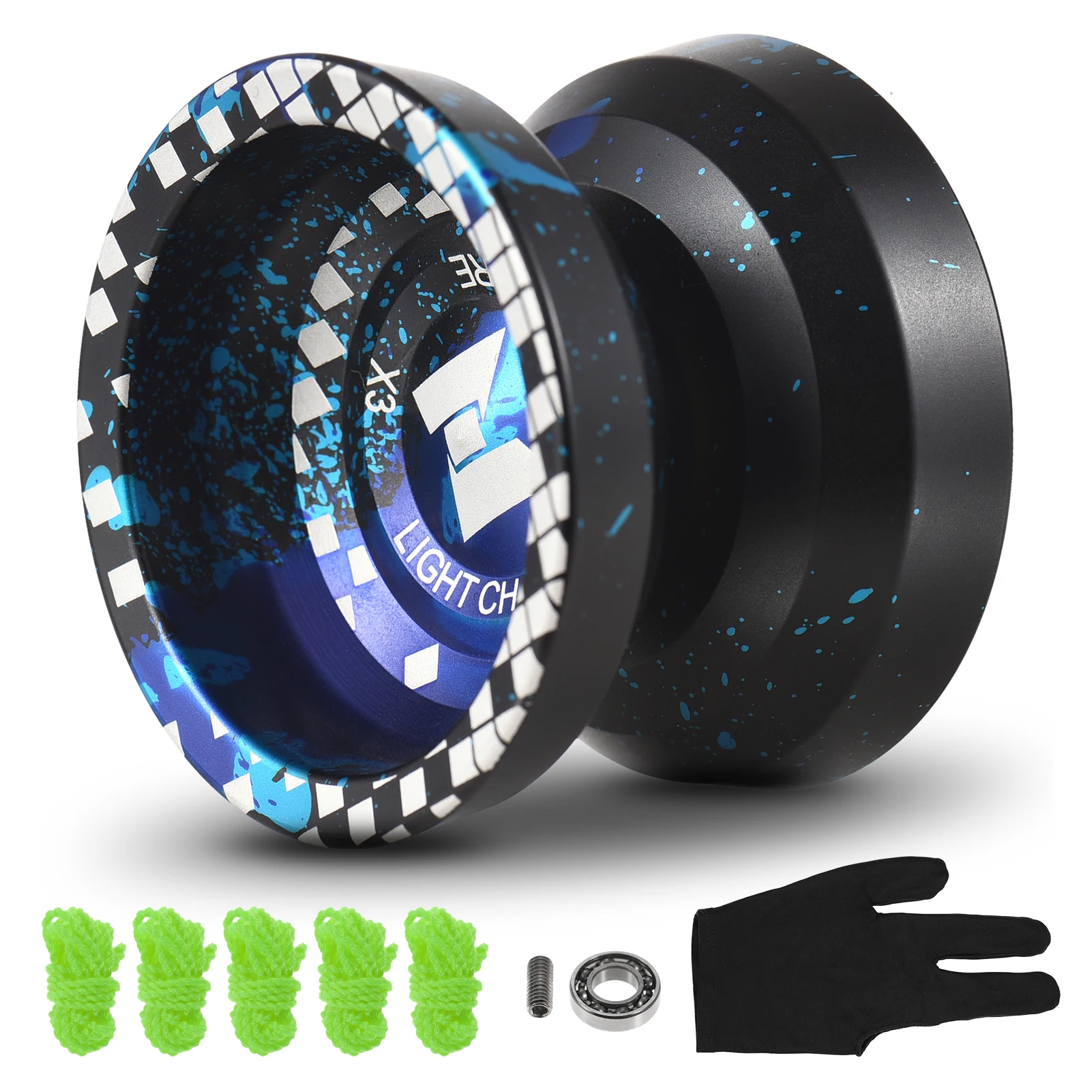 YoYo no responsável Yoyoball profesional Yoyoball responsivo de aleación de aluminio con rodamientos insensibles para principiantes