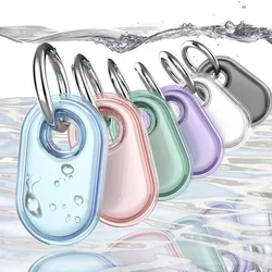 2024 New for Samsung Galaxy SmartTag2 Protective Silicone Case for Galaxy Smart Tag 2 with Key Ring for Keys Wallet Luggage Pets