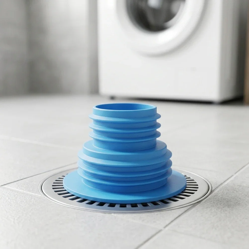 

TPR Drain Hose Seal Ring For Washing Machine Floor Drain Interface Enhances Hose Stability During Drainage Cycles