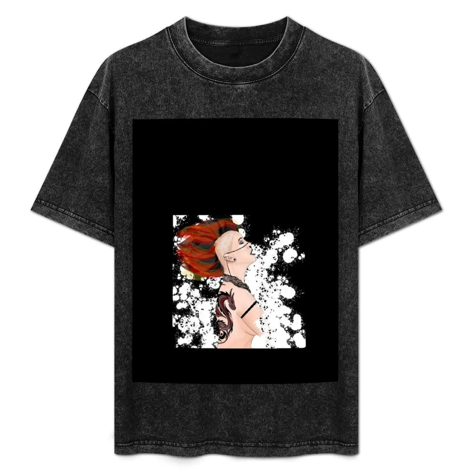 Lisbeth Salander T-Shirt Work Wear Breathable Tee