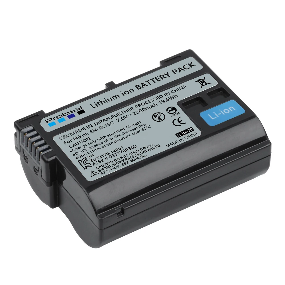 2800Mah EN-EL15C EN…