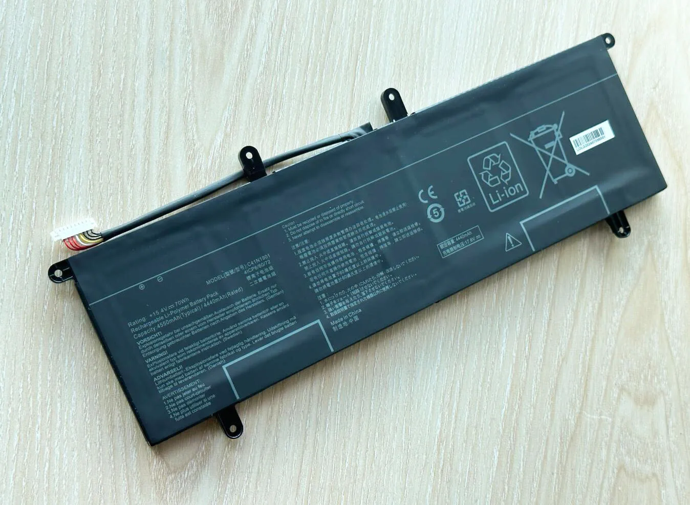 C41N1901 Laptop Battery for Asus ZenBook DUO UX481 UX481F UX481FA