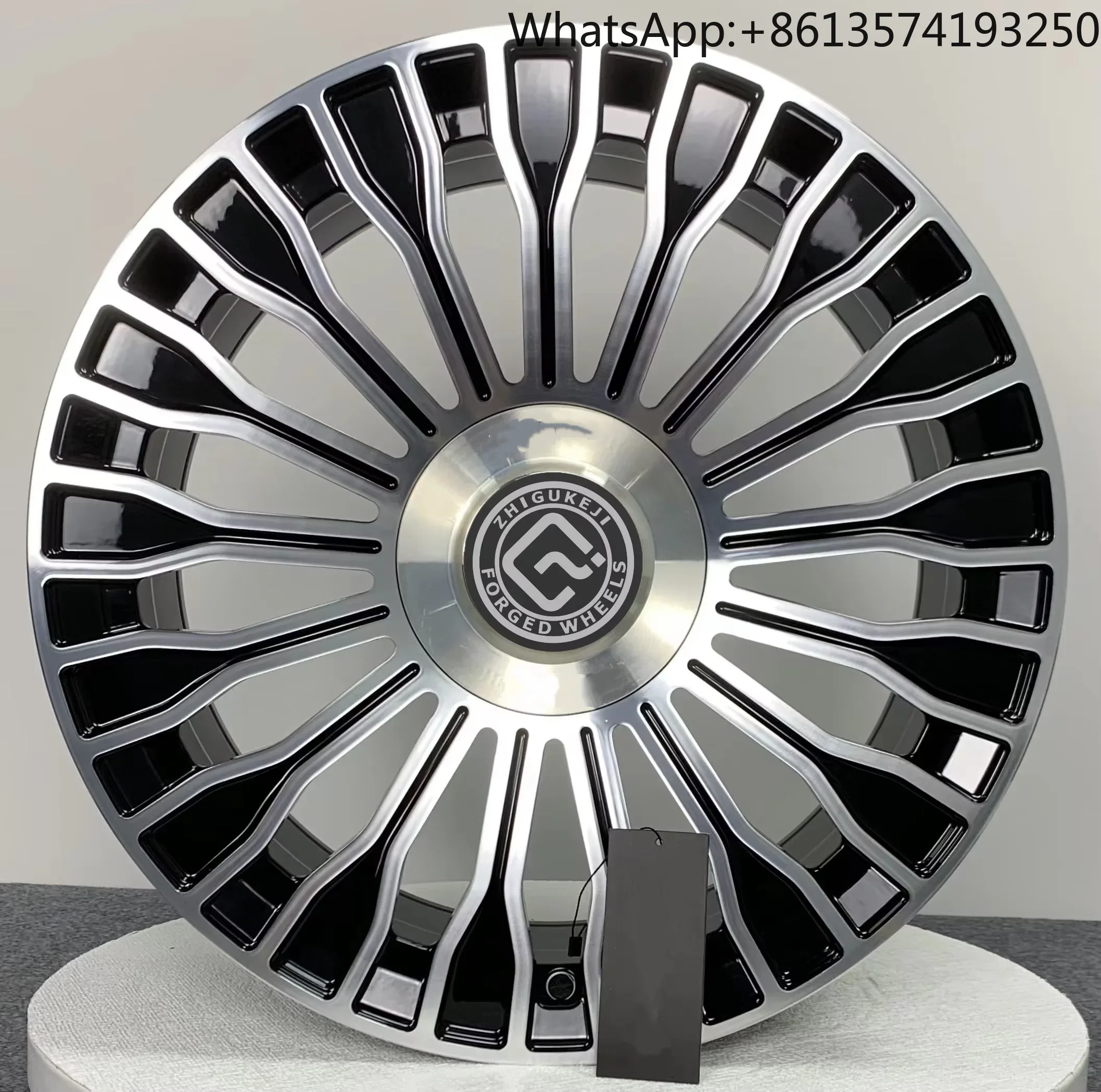 

For Custom Forged 17-22 Inch Alloy Car Wheels Polished W221 W222 Compatible New Condition with 50mm-0mm ET & 120.65mm-115mm PCD