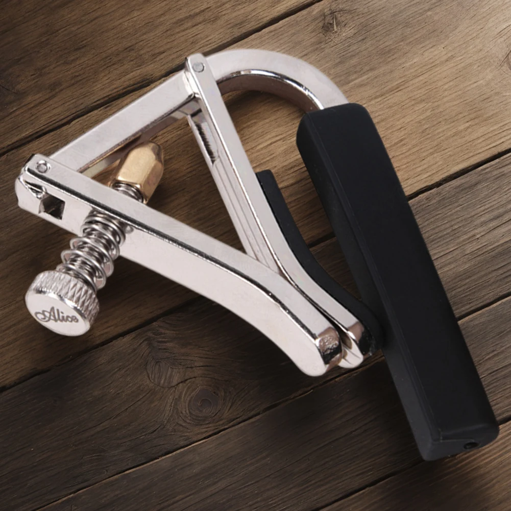 Capo de guitarra Universal, abrazadera afinadora de guitarra de tensión ajustable para piezas de accesorios de guitarra eléctrica acústica
