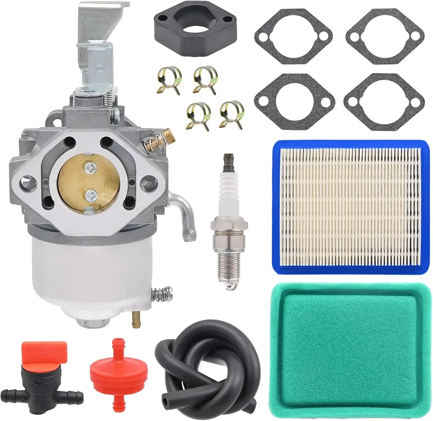 715668 Carburetor for B&S 185432 185436 185437 185462 187432 Engine Mower Replace 715443 715121 Carb with Air Filter Fuel