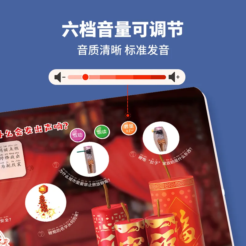 Encyclopedie van pratende kinderen, klik om stemboeken te lezen, audioboeken voor vroege kinderjaren, verlichting, dierenboeken