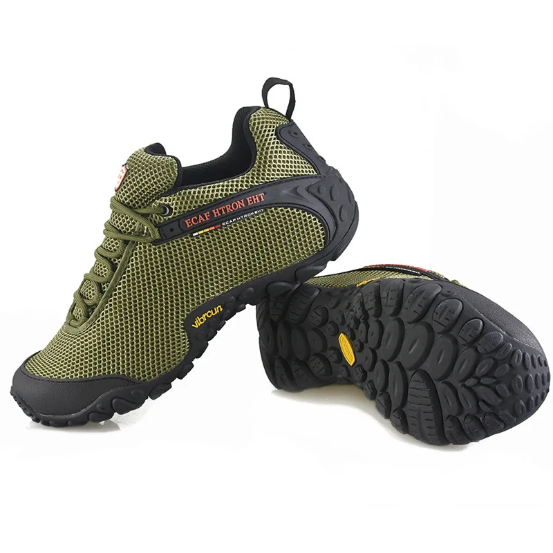 ECAF HTRON EHT Quick Dry Water Shoes for Women Breathable Mesh Non-Slip Outdoor Hiking Sneakers for Wading Trekking