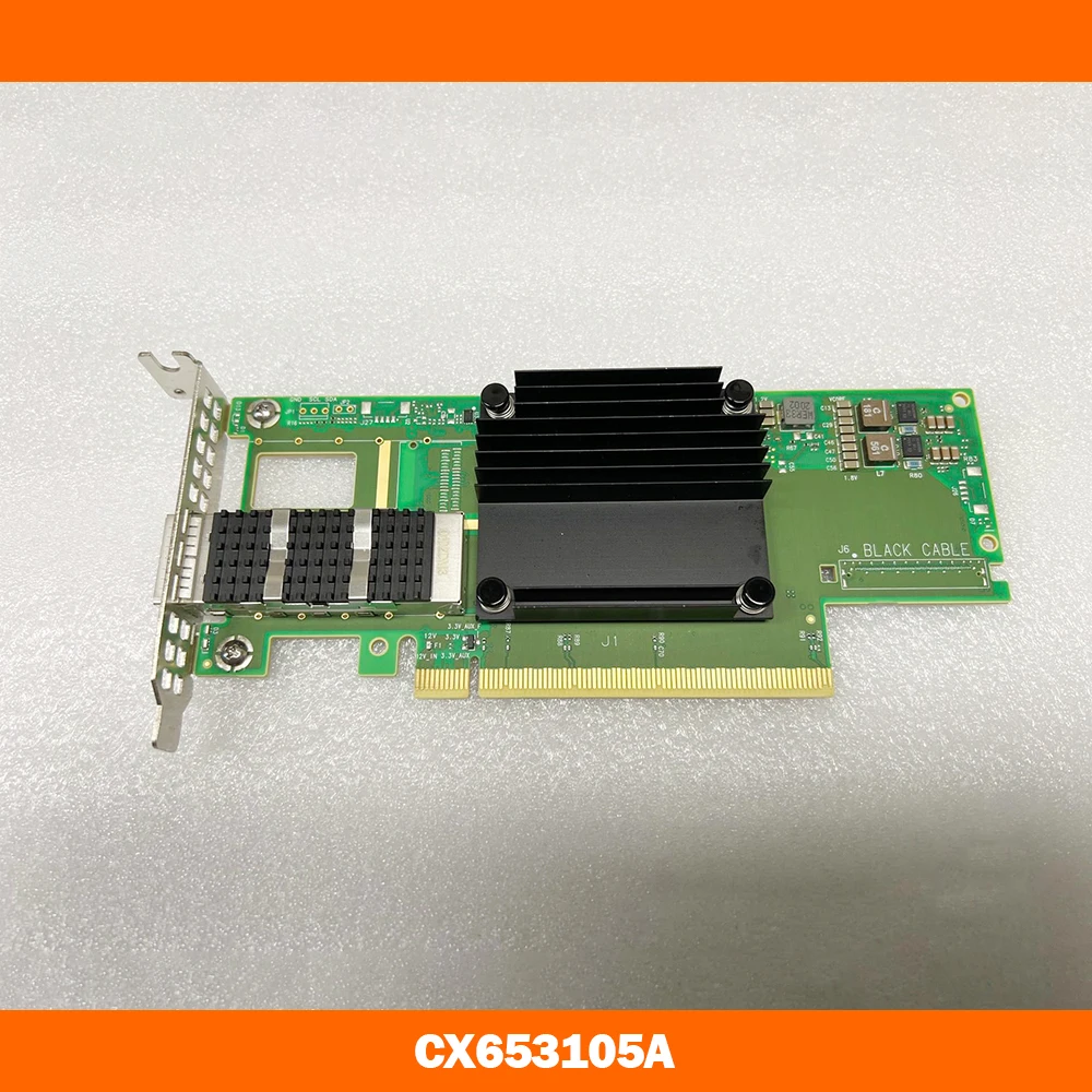 

Для Mellanox CX 653105 Гигабитная двухпортовая сетевая карта DELL 07TKND 100G ConnectX-6