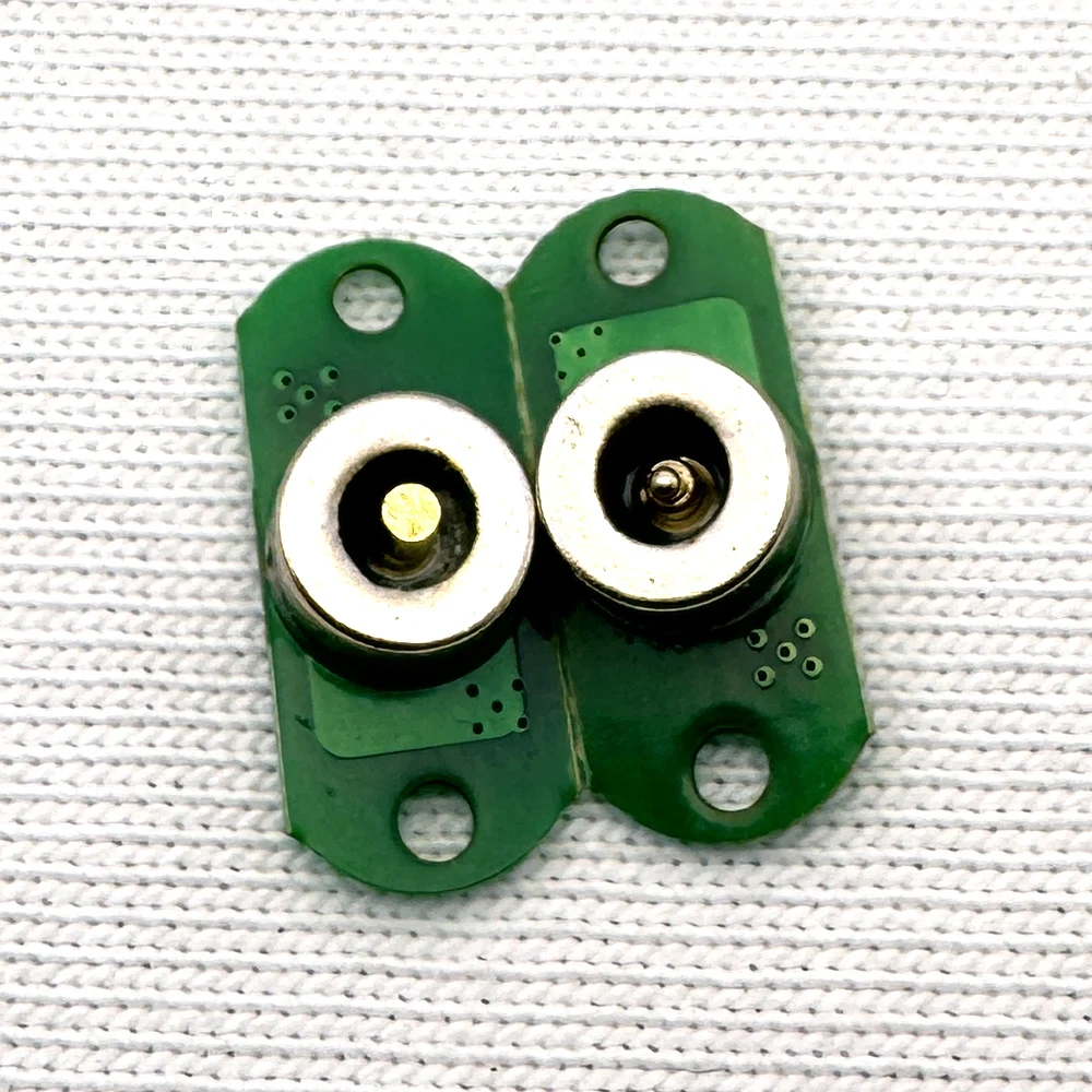 DC Magnetic pogo pin Connector Cable Male female jack Wire bonding type Magnet for Micro USB /Type-C Adapter plug with pcb board