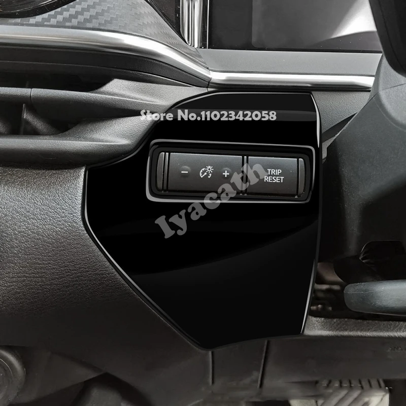 RHD For Nissan note E13 e-POWER 2020  FE13(2WD) e-POWER 2021 ABS carbonfiber black Center Control panle interior Accessories
