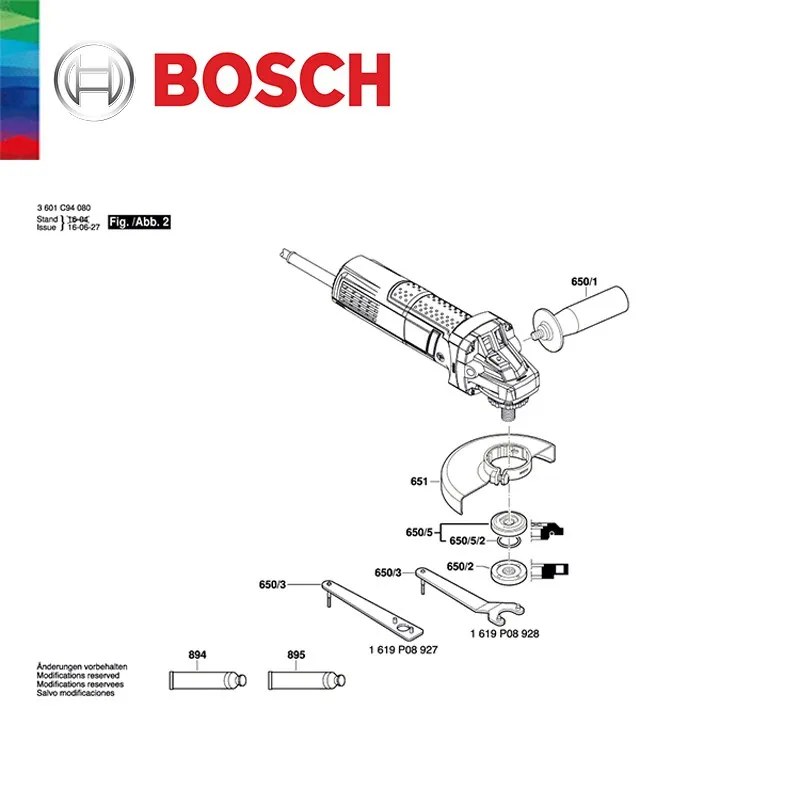 BOSCH Replacement GWS 750 GWS 7-125 Angle Grinder Electric Tools Part Rotors Stator Carbon Brush Power Tool Repair Accessories