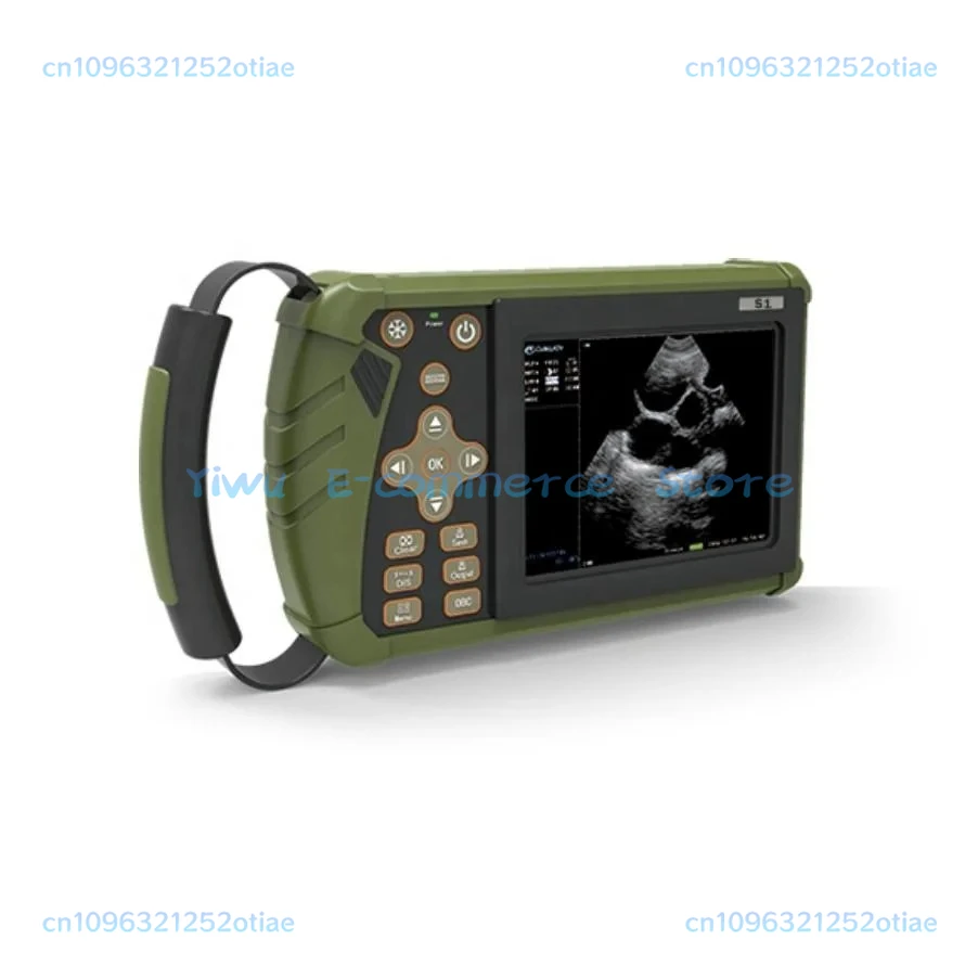 

Classic Handheld Metal Vet Scanner Equipment Rectangle-Shaped Pet Sonography Goat Machine for