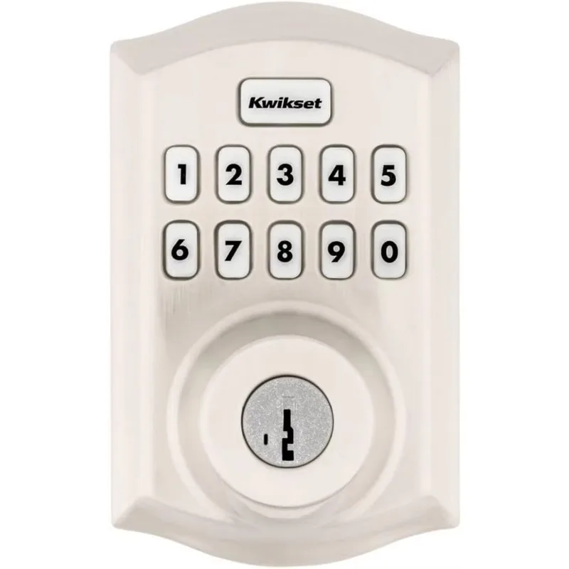 Kwikset Home Connect 620 Smart Lock Deadbolt, Works with Ring Alarm, Samsung Smartthings and More, Z-Wave Hub Required