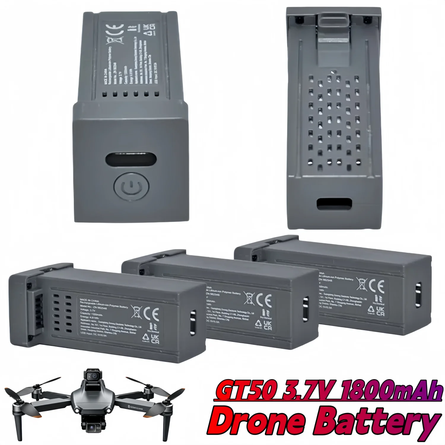Drone Rc Gt50 - Bateria do drona GT50 PRO 3.7V