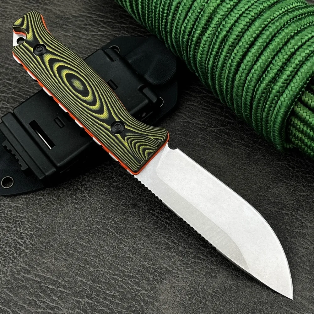

Новый походный нож EDC 15002 с фиксированным клинком из стали 8Cr13Mov, рукоять G10, для выживания, прямой клинок