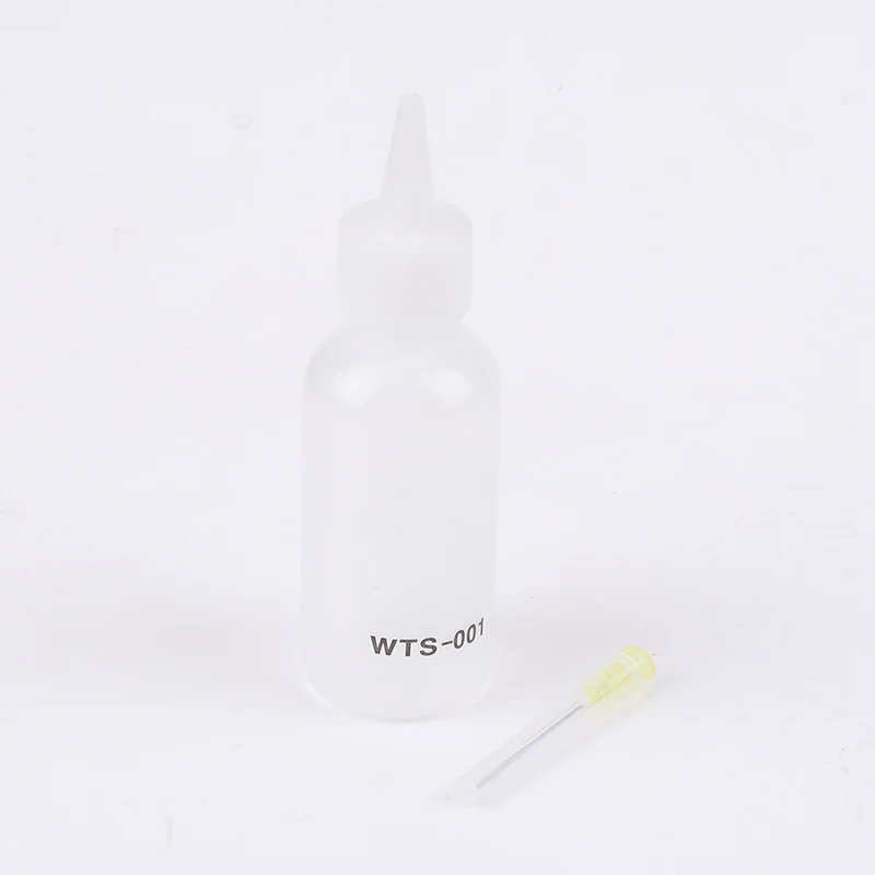 1Pc Flüssigkeit Alkohol Mit Nadel 50ML WTS-001 Für Telefon PCB Schweißen Reparatur Kunststoff Für Dispenser Kolophonium lot Flussmittel Paste – Detail 8