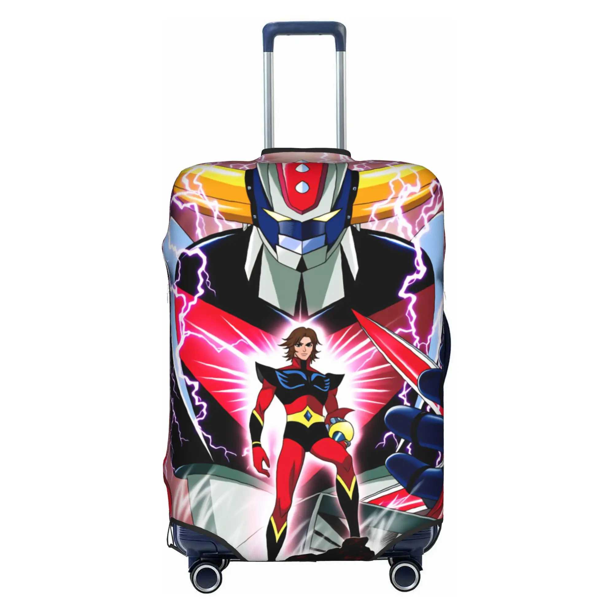 GoldrakeU GrendizerU  Luggage Cover Elastic  Travel Suitcase Protective Covers Fits 18-32 Inch