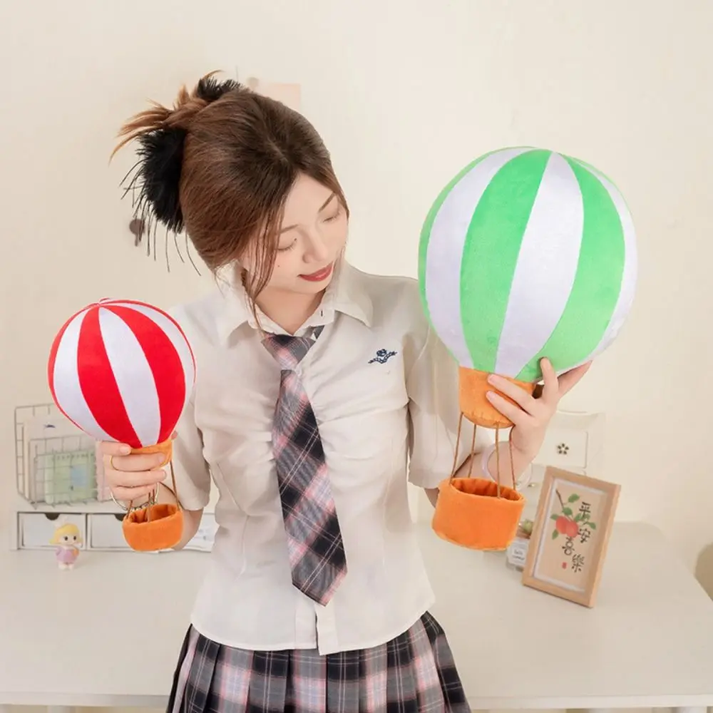 

PP Cotton Hot Air Balloon Plush Toys Soft Lifelike Colorful Hot Air Balloon Toy Cartoon Ins Stuffed Air Balloon Doll Kids Gifts