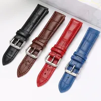 Watch Band Genuine Leather Watch Strap 16mm 18mm 20mm 22mm Suitable for Tissot Seiko DW Watches Galaxy Watch Gear S3/4