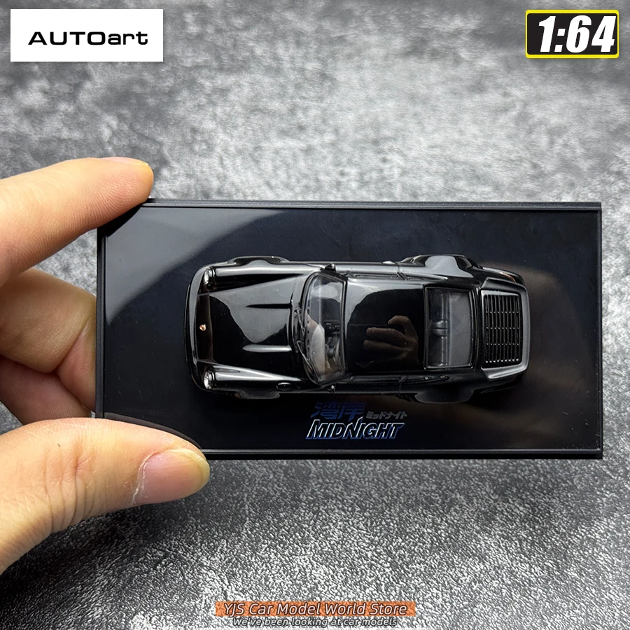 AUTOART New 1/64 911(930) TURBO WANGAN MIDNIGHT BLACKBIRD (COMIC