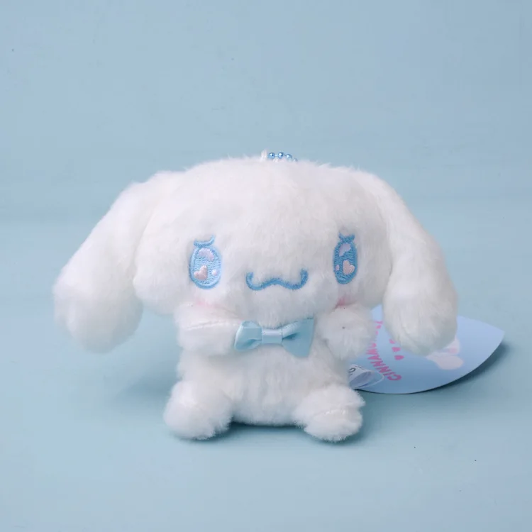 10-12Cm Sanrio Kuromi Mỹ Giai Điệu Cinnamoroll Tiền, Móc Khóa Anime Nhồi Bông Hình Mặt Dây Chuyền Dễ Thương Túi Đồ Chơi cho Bé Gái