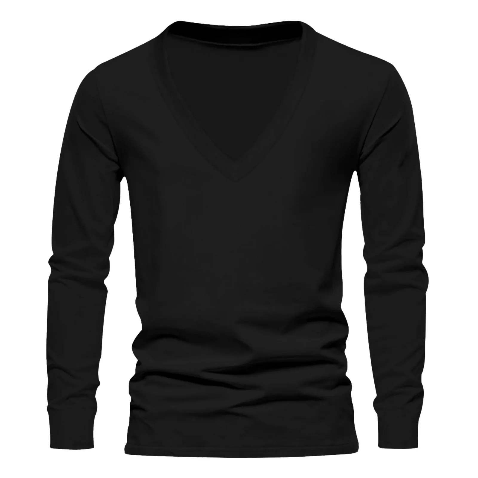 Winter Thermal Underwear Gym Tops Tees Men Shirt Men'S V Neck Fleece Baselayer Thermo Clothing Pajamas Sleepwear Plus Size