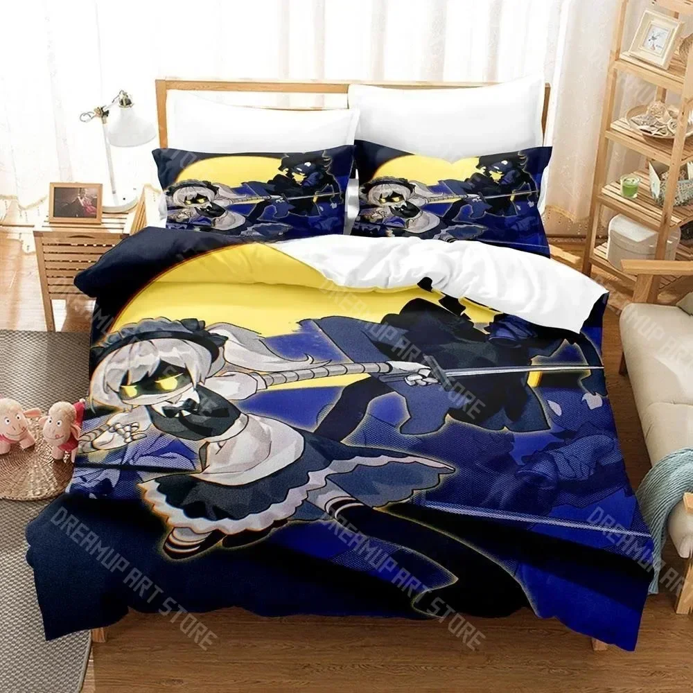 2026 3D Print Murder Drones Anime Fashion Bedding Set Cartoon Three-piece Set Adult Kid Bedroom Duvet Cover Sets Home Textiles
