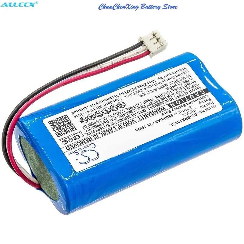 100% New 6800Mah Ba…