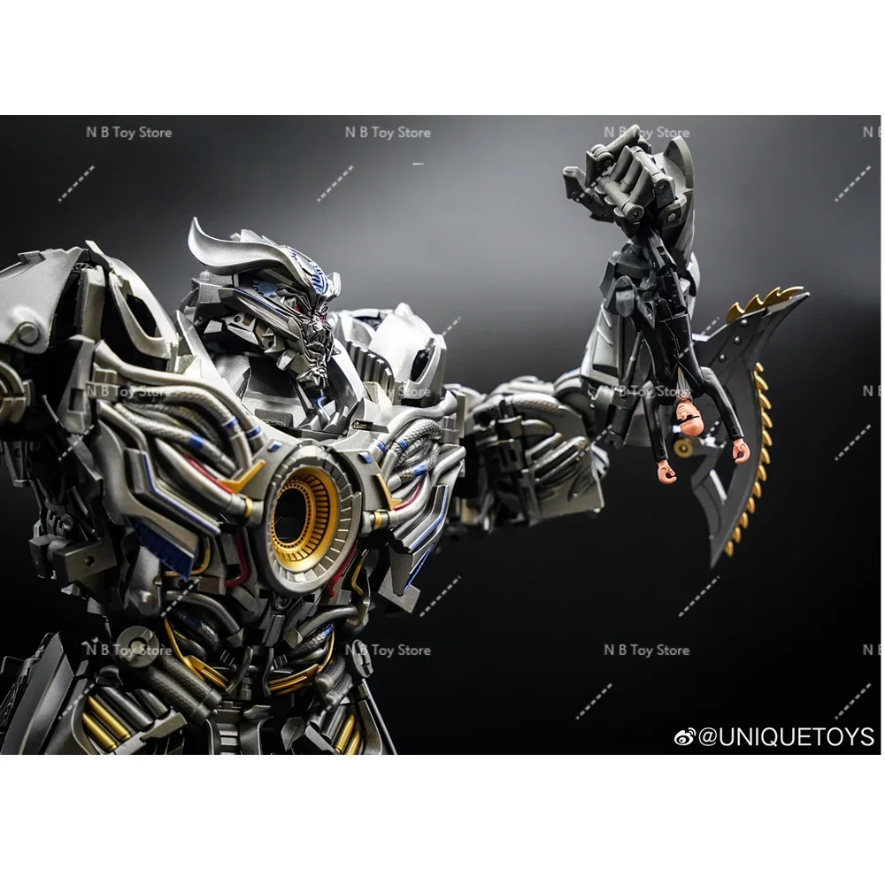 [EM ESTOQUE AGORA] Transformação Brinquedos Únicos UT R-04 Galvatron R04 Nero Youth Edition Figura de ação de revestimento fino