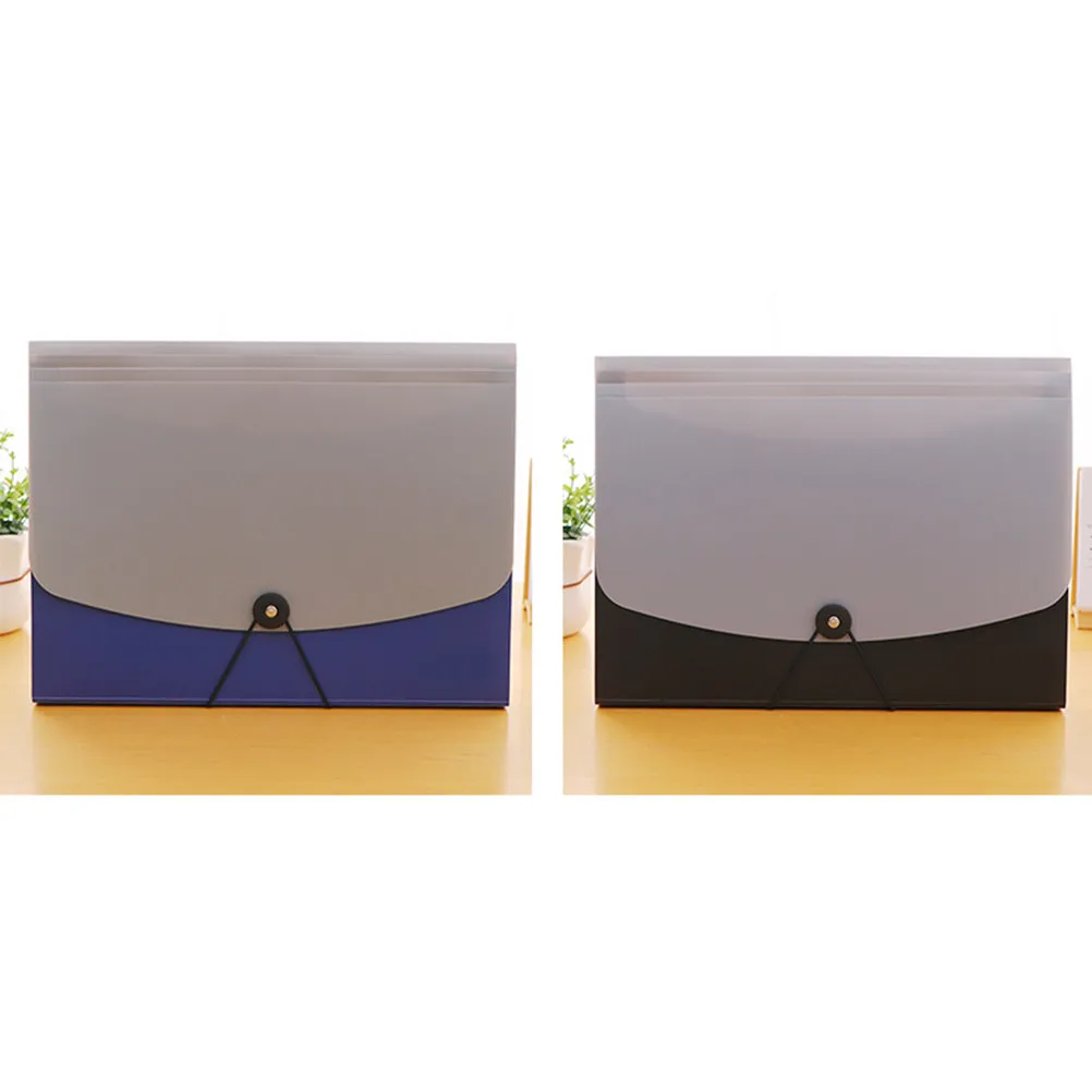 

Папка-гармошка формата А4, 13 отделений, водонепроницаемая, из полипропилена, с цветными этикетками, для хранения документов